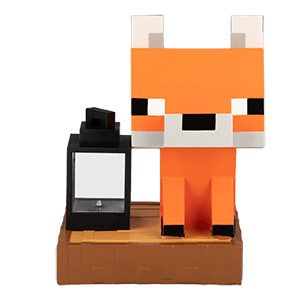 Figura de Exterior con Luz Minecraft Fox Gnome Light