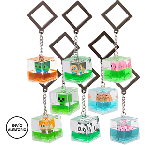 Colgante para Bolsos y mochilas Minecraft Bobbin Backpack Buddies (surtido)
