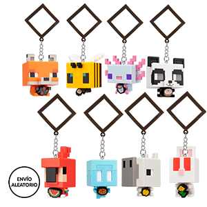 Colgante para Bolsos y mochilas Minecraft Backpack Buddies Scented Series 4 (surtido)