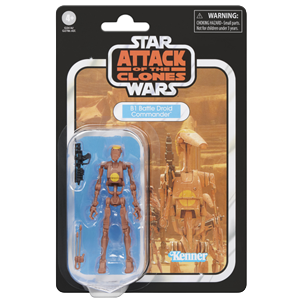 Figura Star Wars B1 Battle Droid Commander The Vintage Collection Attack of the Clones de 9,5 cm