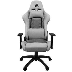 CORSAIR TC100 Relaxed - Gray/Silver - Exclusive - Silla Gaming (REACONDICIONADO)