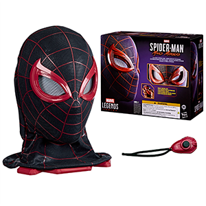 Replica mascara electronica expresiva Marvel Spider-Man Miles Morales