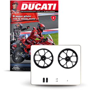 Coleccionable Moto Ducati GP25 Marc Marquez 1:4_N003