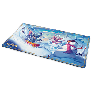 Tapete Disney Lorcana Hyperia City Stitch & Angel in Winterspell de 60 x 34 cm