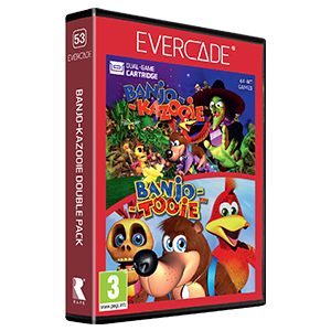 Cartucho Evercade Banjo-Kazooie Double Pack