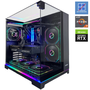 GamePc Extreme B760M-A Amd Ryzen 7-5700/32gb/1tb/Rtx 5060/750W+Gold Mod/ref Liq 240/freedos- Sobremesa Gaming