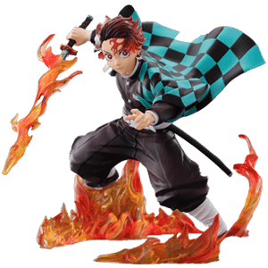 Figura Demon Slayer: Kimetsu no Yaiba FIGURIZMa Tanjiro Kamado Transparent World de 18 cm