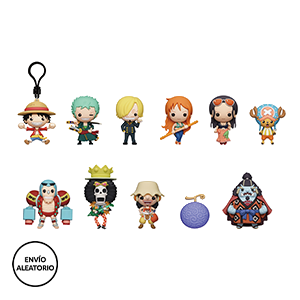 Colgante 3D One Piece Series 3 para Mochilas y bolsos (surtido)