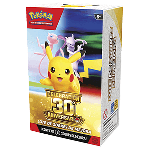 Pack de sobres de mejora Pokemon Booster Bundle 30 Aniversario (Castellano)
