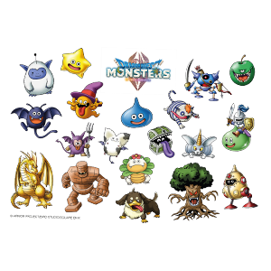 Dragon Quest Monsters - Pegatinas Exclusivo GAME