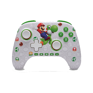 PowerA Advantage Wireless Mario & Yoshi - Licenciado Nintendo - Controller