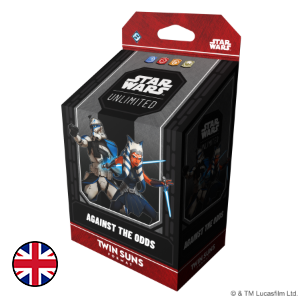 Mazo Star Wars Unlimited Against the Odds Ahsoka and Captain Rex Twin Suns (inglés) (REACONDICIONADO)