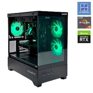 Gigabyte Game edit. 201D B550M R5-5500X/16GB/1Tb/Rtx 5060/Freedos - Sobremesa Gaming