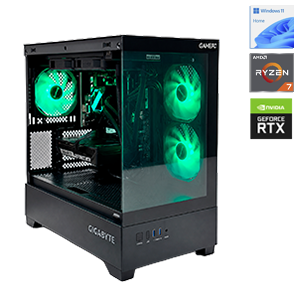 Gigabyte Game edit.201D B550M R7-5700X/32GB/1Tb/Rtx5060/Windows 11 Freedos - Sobremesa Gaming
