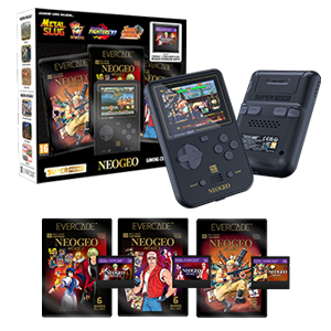 Consola Evercade Super Pocket NEOGEO Starter Bundle