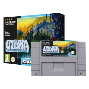 Juego Super NES - Utopia: The Creation of a Nation - Collector´s Edition