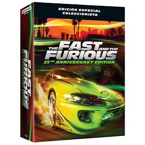 Fast & Furious 4K + BD Edición Steelbook UCE 25º Aniversario