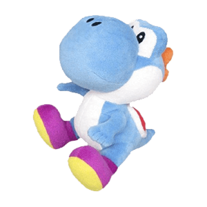 Peluche 20 cm Yoshi Azul Super Mario