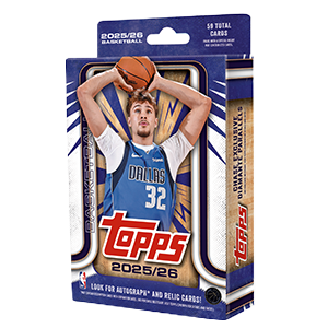 Pack de cartas coleccionables Hanger Pack NBA 2025 - 2026