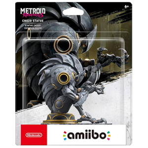 Figura amiibo Estatua Chozo - Colección Metroid Ravenous