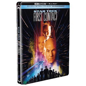 Star Trek VIII Primer Contacto 4K + BD Edición Steelbook 30th