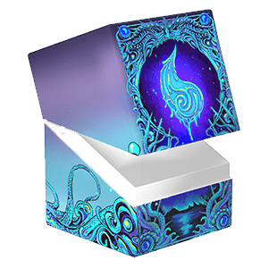 Caja de proteccion para 100 cartas Boulder 100+ Magic: The Gathering Mana Token - Island