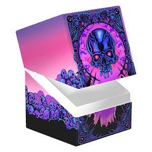 Caja de proteccion para 100 cartas Boulder 100+ Magic: The Gathering Mana Token - Swamp