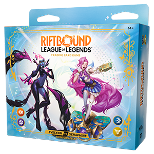 Caja de cartas League of Legends Riftbound: Radiance - Showdown Decks (ingles)