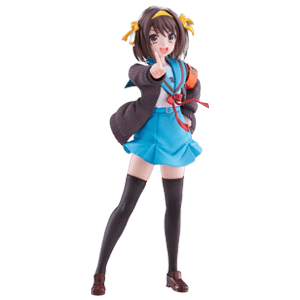 Figura The Melancholy of Haruhi Suzumiya Coreful Haruhi Suzumiya de 18 cm