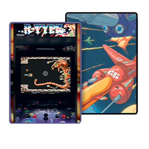 Mil balas por segundo – Lámina A5 R-Type Exclusivo GAME