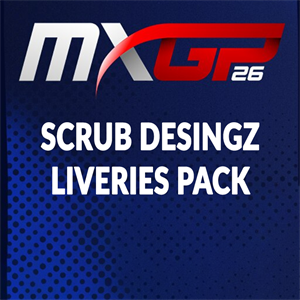 MXGP 26 Official Game - DLC Scrubdesignz Liveries PS5