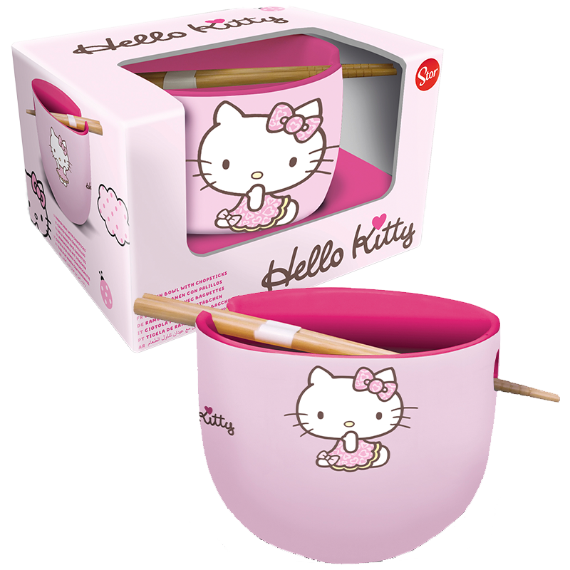 Bol de Ramen Hello Kitty Animal de 414 ml