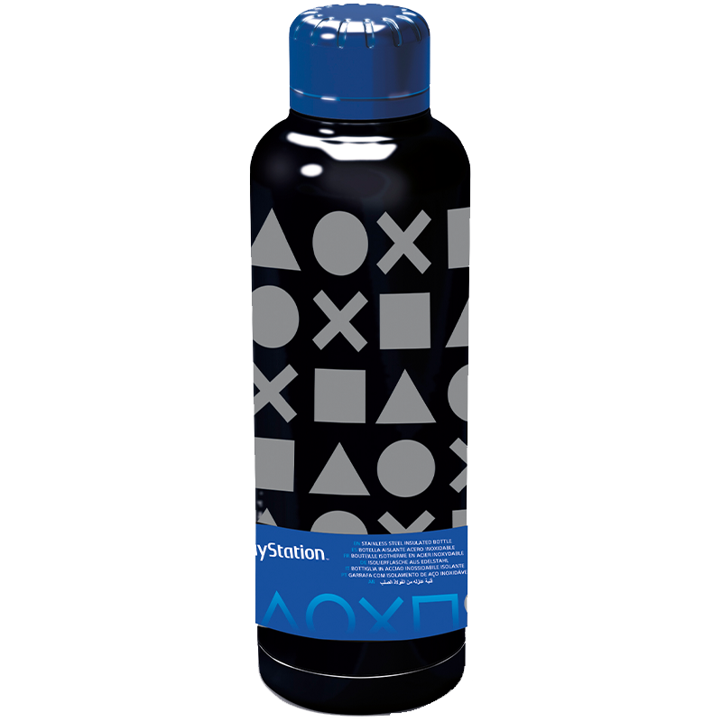 Botella térmica de acero inoxidable Playstation de 515 ml