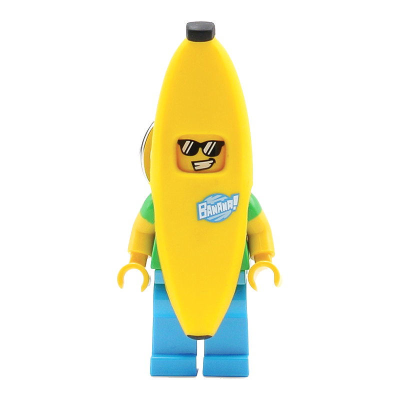 Llavero con linterna LEGO Plátano