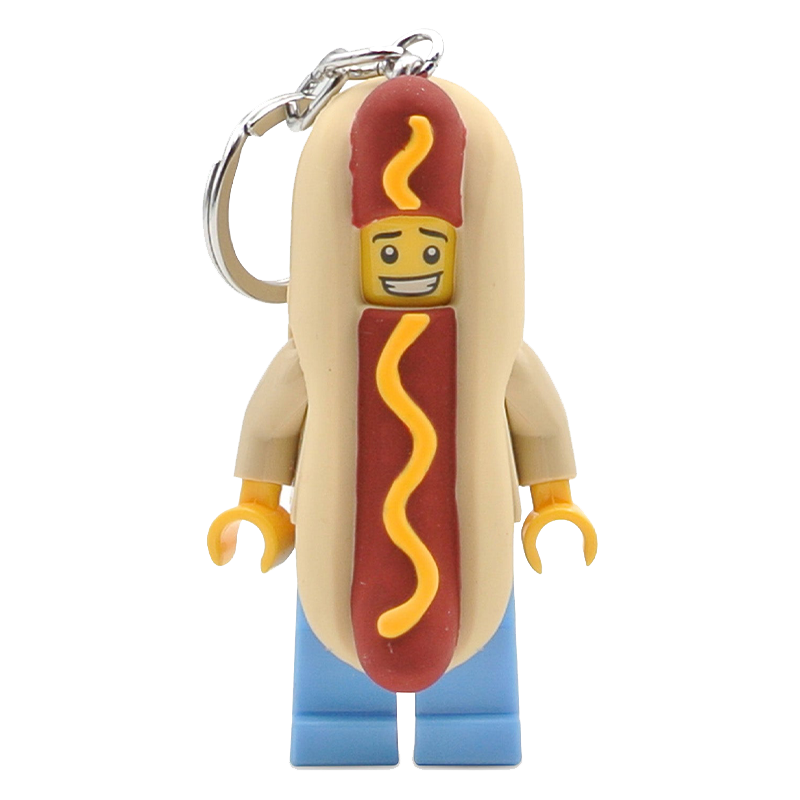 Llavero con linterna LEGO Hot Dog