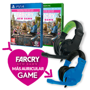 Far Cry New Dawn + Auriculares Gaming Estéreo GAME Far Cry New Dawn + Auriculares Gaming Estéreo GAME