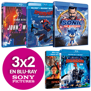 3x2 en Blu-Ray Sony Pictures