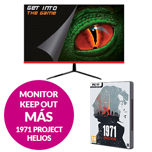 Monitor Keep Out XGM24F + 1971 Project Helios Collector´s Edition