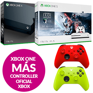 Xbox One S o Xbox One X + Controller