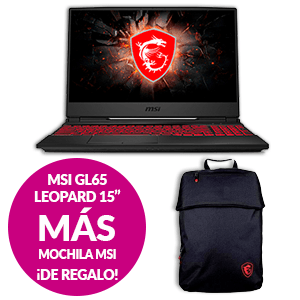 MSI Leopard 10SER-468XES más mochila MSI ¡de regalo!