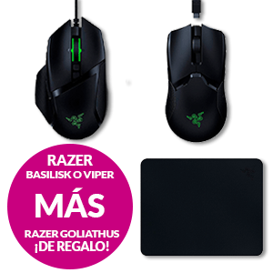 RAZER RATON + ALFOMBRILLA