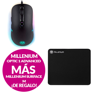 MILLENIUM OPTIC 1 ADVANCE + ALFOMBRILLA M REGALO