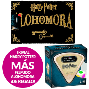 Pack Trivial Harry Potter más felpudo Alohomora ¡de regalo!
