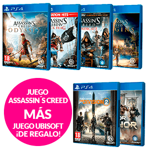 Assassins Creed + Juego a elegir Ubisoft para Playstation 4 en GAME.es