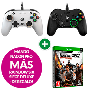 Mando Nacon Pro a elegir + REGALO Rainbow Six Siege Deluxe Edition Year 6 Xbox