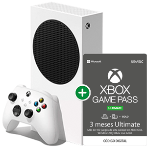 Xbox Series S + Xbox Game Pass Ultimate - 3 Meses