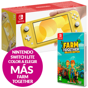 Nintendo Switch Lite a elegir + Farm Together