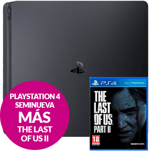 PlayStation 4 Seminueva + The Last of Us Parte II
