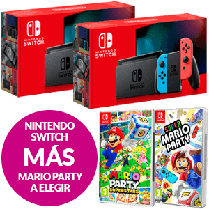 Nintendo Switch + Mario Party a elegir