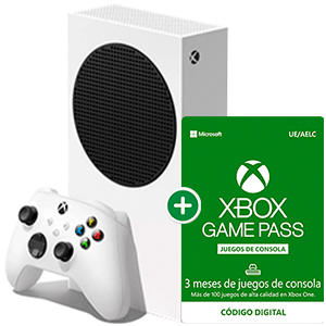 Xbox Series S + Xbox Game Pass de 3 meses para Xbox Series S en GAME.es